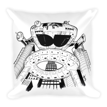 DU Starship Pillow