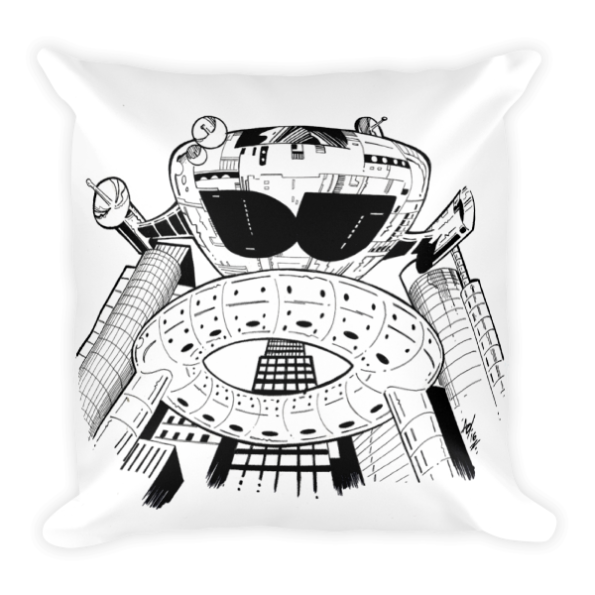 DU Starship Pillow