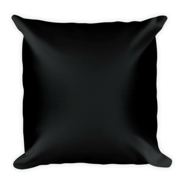 Muse of Silence Pillow (Black)