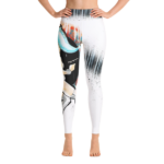 Deadly Blue Yoga Leggings