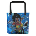 Drexciya: Shark Woman Tote bag