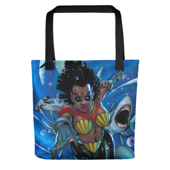 Drexciya: Shark Woman Tote bag