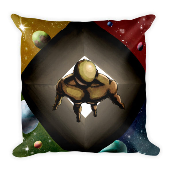 Multiverse Square Pillow