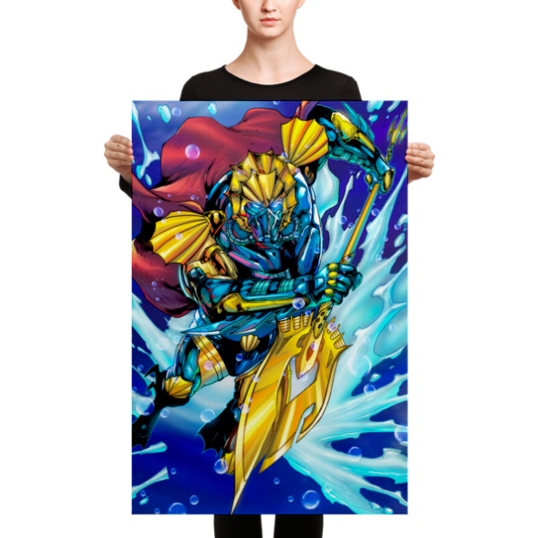 Drexciya: The First Warrior King Canvas