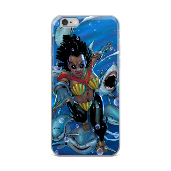 Drexciya: Shark Woman iPhone Case