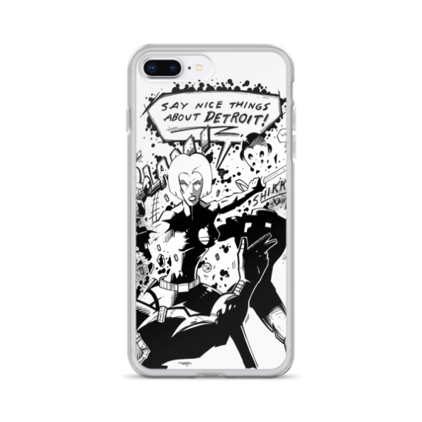 Say Nice Things About Detroit! iPhone Case