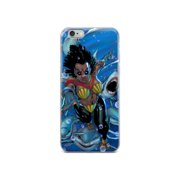 Drexciya: Shark Woman iPhone Case