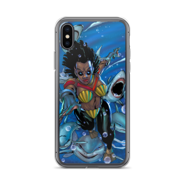 Drexciya: Shark Woman iPhone Case