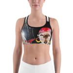 Black Girl From The Future Sports bra