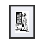 1991 Glimpse Magazine : Terrence Parker Framed Poster